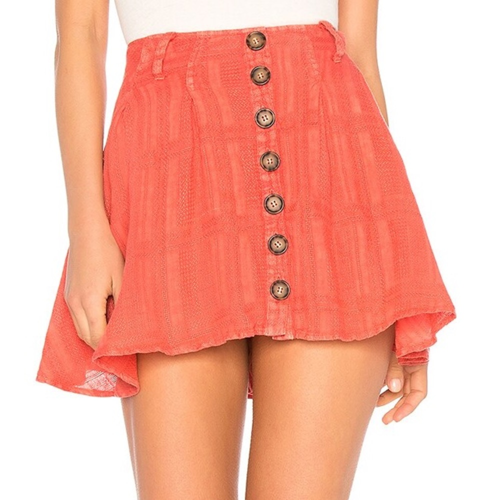 Free People Daze Away Mini Skort
